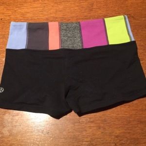 Colorful Lululemon Boogie Shorts